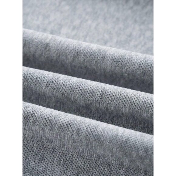 ⚡Women Grey Imported Graphic Crewneck Casual Long Sleeve Pullover Sweatshirt - Picture 5 of 5